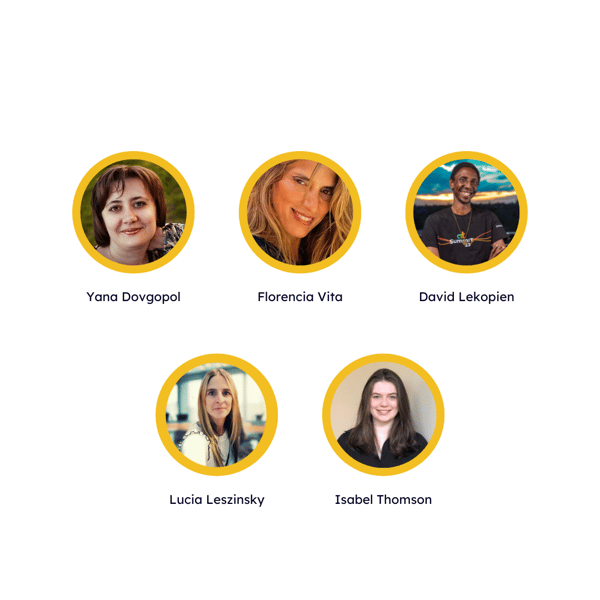 White And Yellow Vibrant Meet The Team Instagram Post (4)