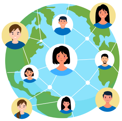 background image for ITD 2025 networking event: Connect with the global language community 