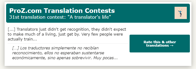 Click here to rate translations